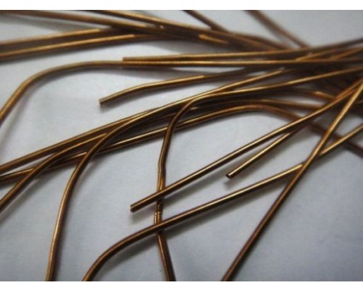 DARK ANTIQUE COPPER - 150 Inches French Metal Wire Gimp Coil Bullion Purl - Smooth Regular - 3.80 Meters